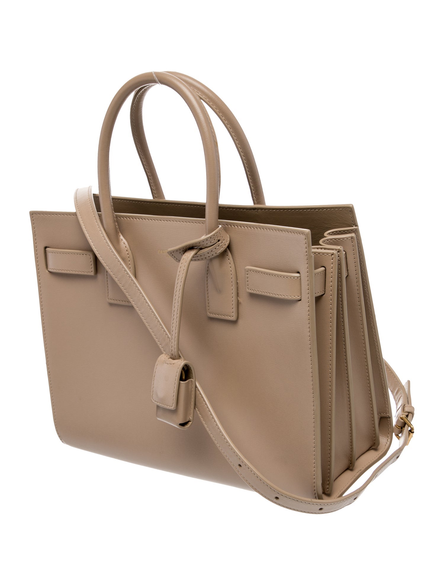 Saint Laurent Leather Sac De Jour